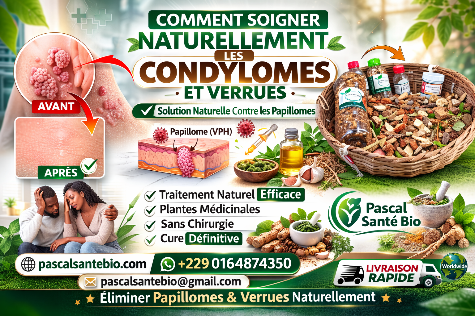 comment soigner naturellement condylome