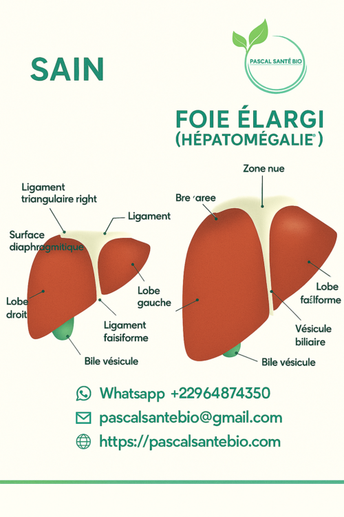 Symptômes de l’hépatomégalie
