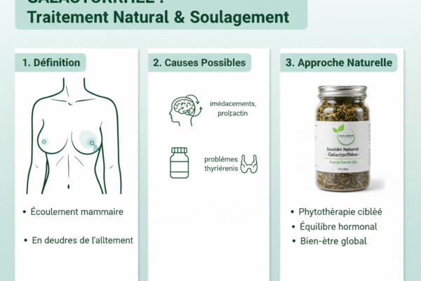 Galactorrhée traitement naturel écoulement mammaire