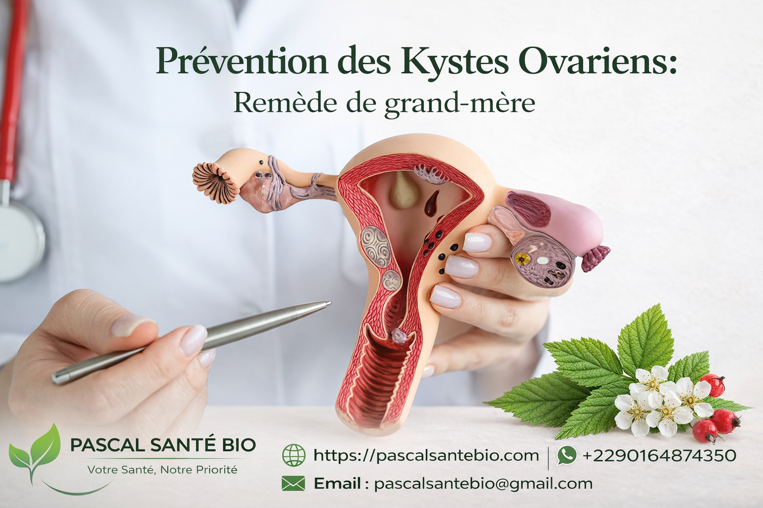 Prévention kystes ovarien et fertilité