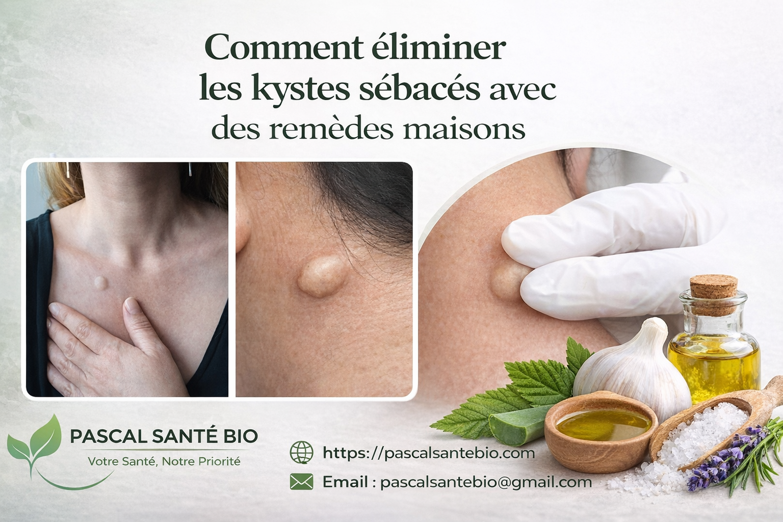 Solutions efficace naturel et définitif pour kyste sébacé