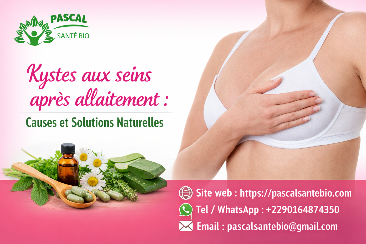 Kystes aux seins après allaitement