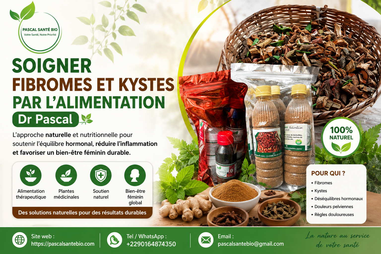 Solution éfficace naturelle pour kyste utérin