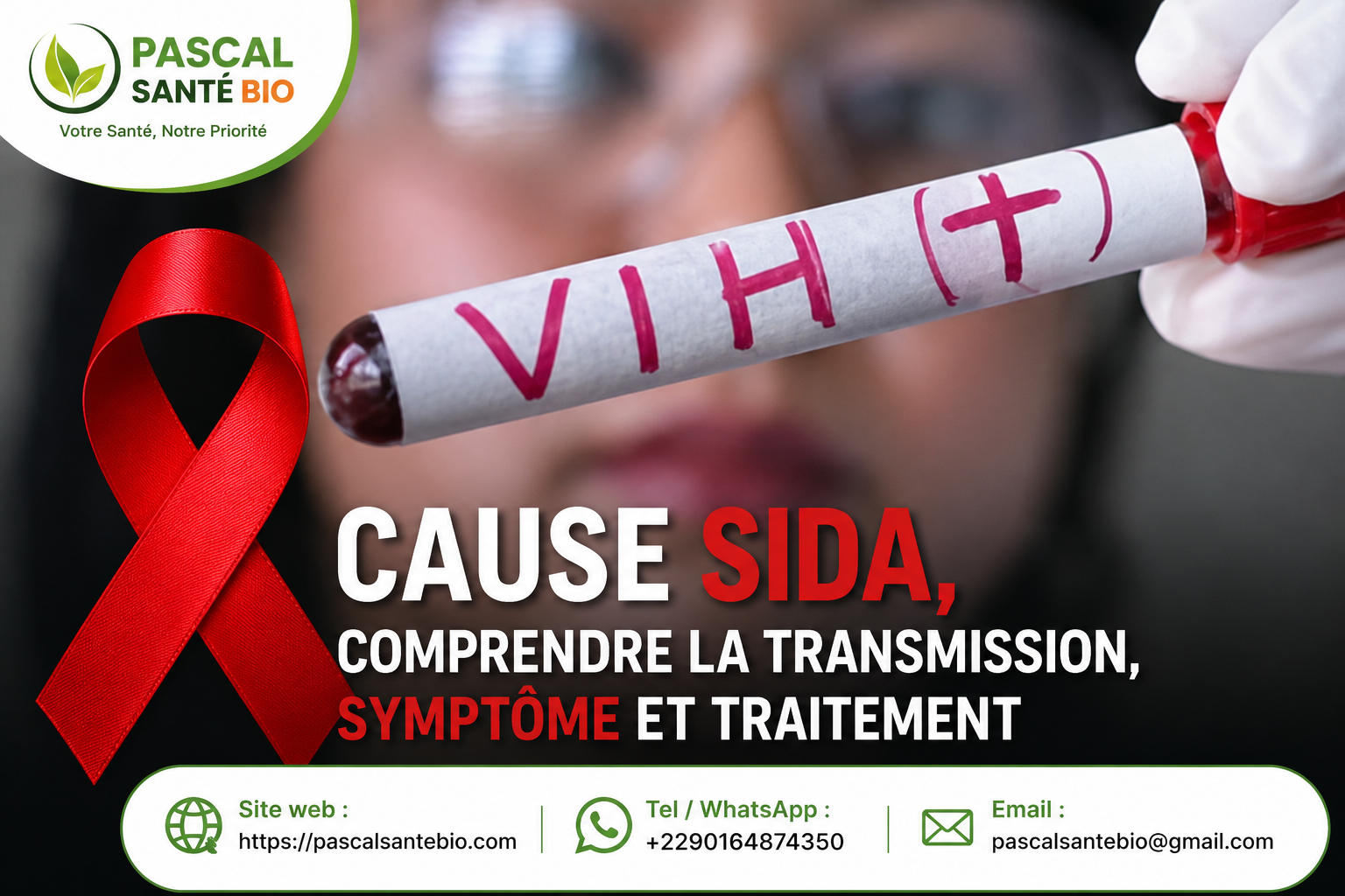 Comprendre VIH/SIDA cause symptôme