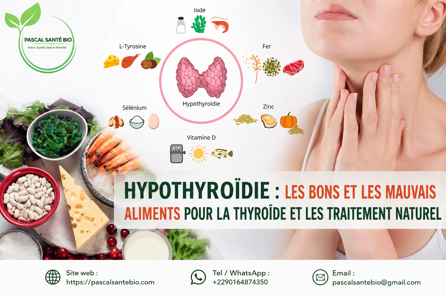 Meilleur astuce et traitement naturel pour thyroïde
